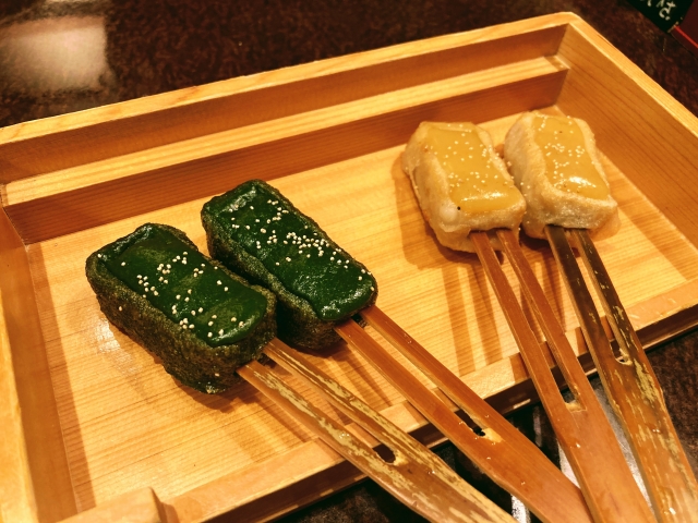 食べ歩き生麩田楽